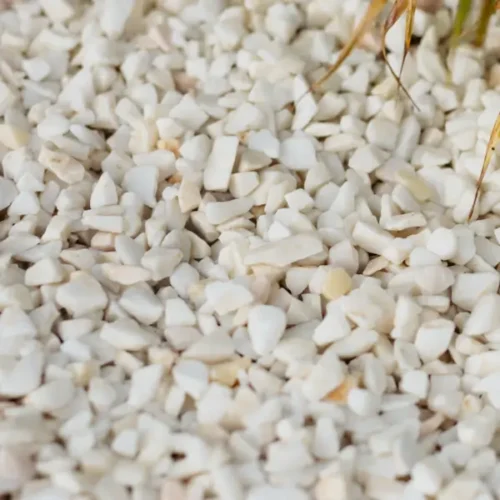 White Marble Chippings 9-12mm Bulk Bag