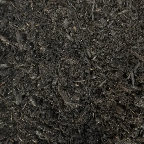Close up of PAS100 compost from a small handy bag